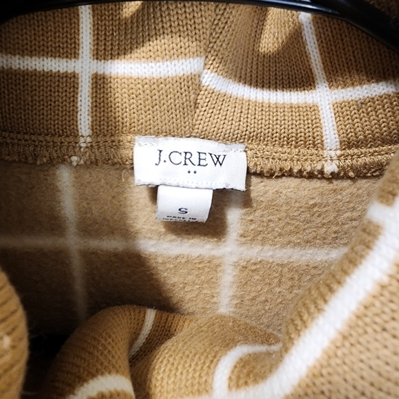 J. CREW cowl Neck Tan Sweater Size S - Picture 4 of 14
